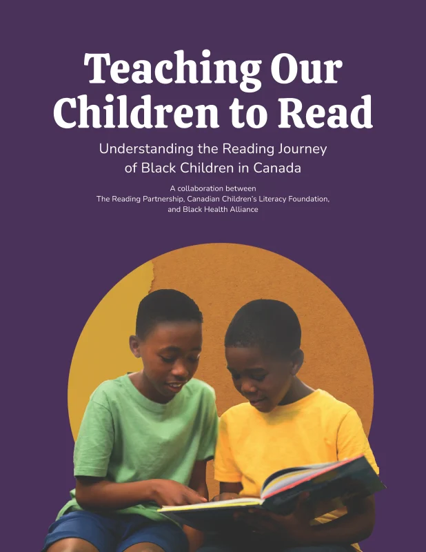 The Reading Partnership and CCLF announce Teaching our Kids to Read