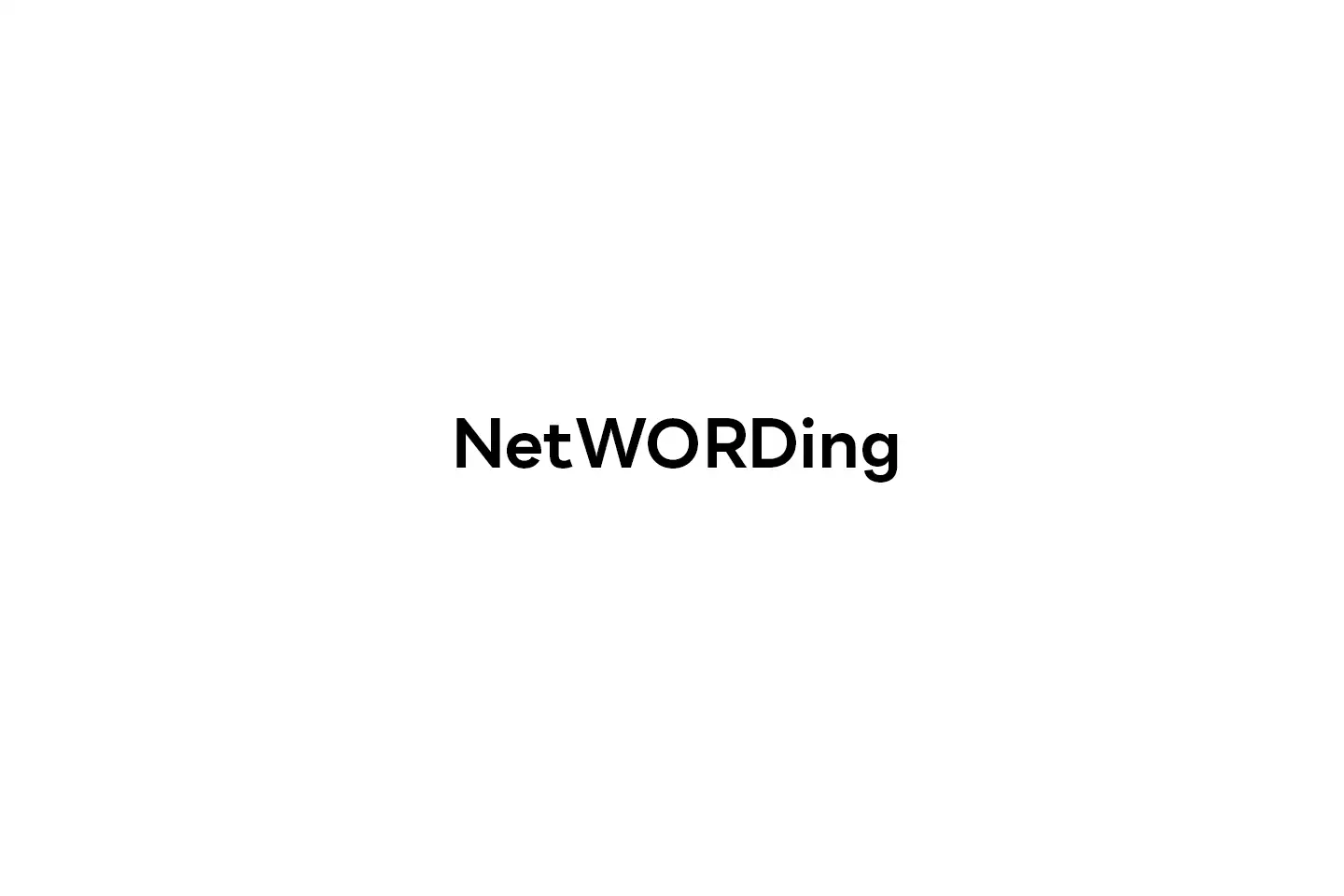 NetWORDing logo